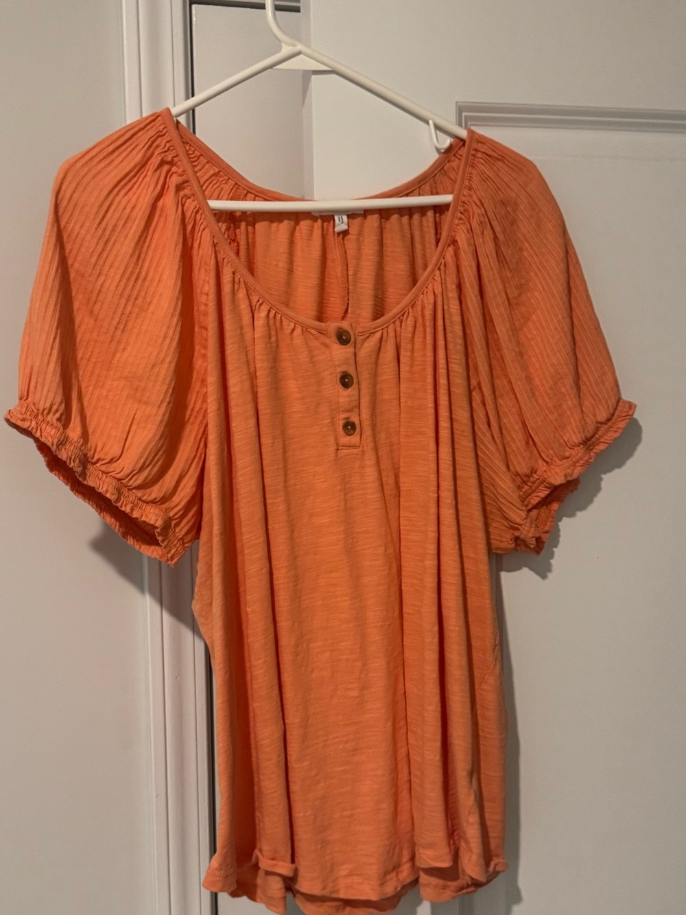 Maurices Orange Lightweight Womens Top